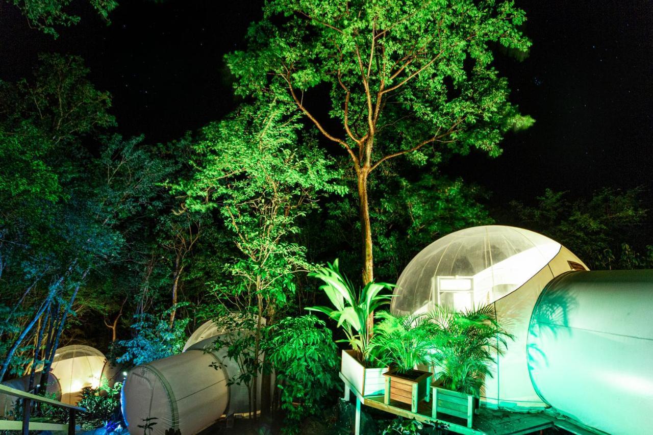 Maisons Bulles Deluxe Hotel Bouillante Luaran gambar